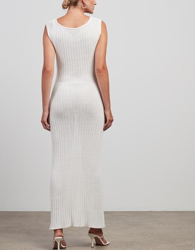 Bec & Bride Amelie Knit Dress White Size 10  - Image 2