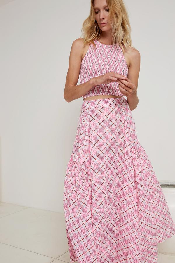 SWF Pocket Skirt Pink Size 10 - Image 1