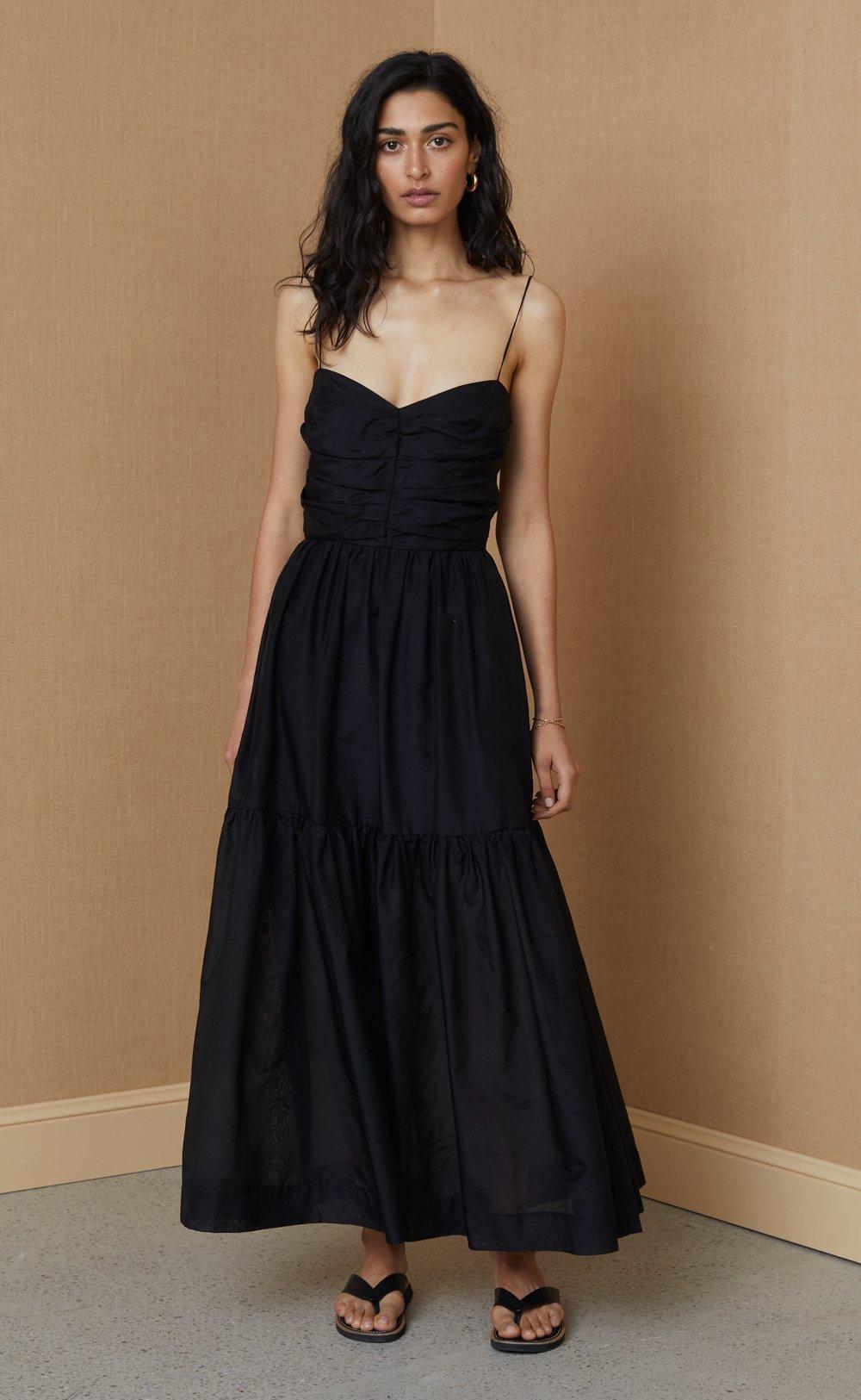 Bec & Bridge Papillon Midi Dress Black Size 10  - Image 1