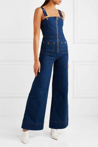 Alice McCall. Quincy Denim Overalls.  - Image 1