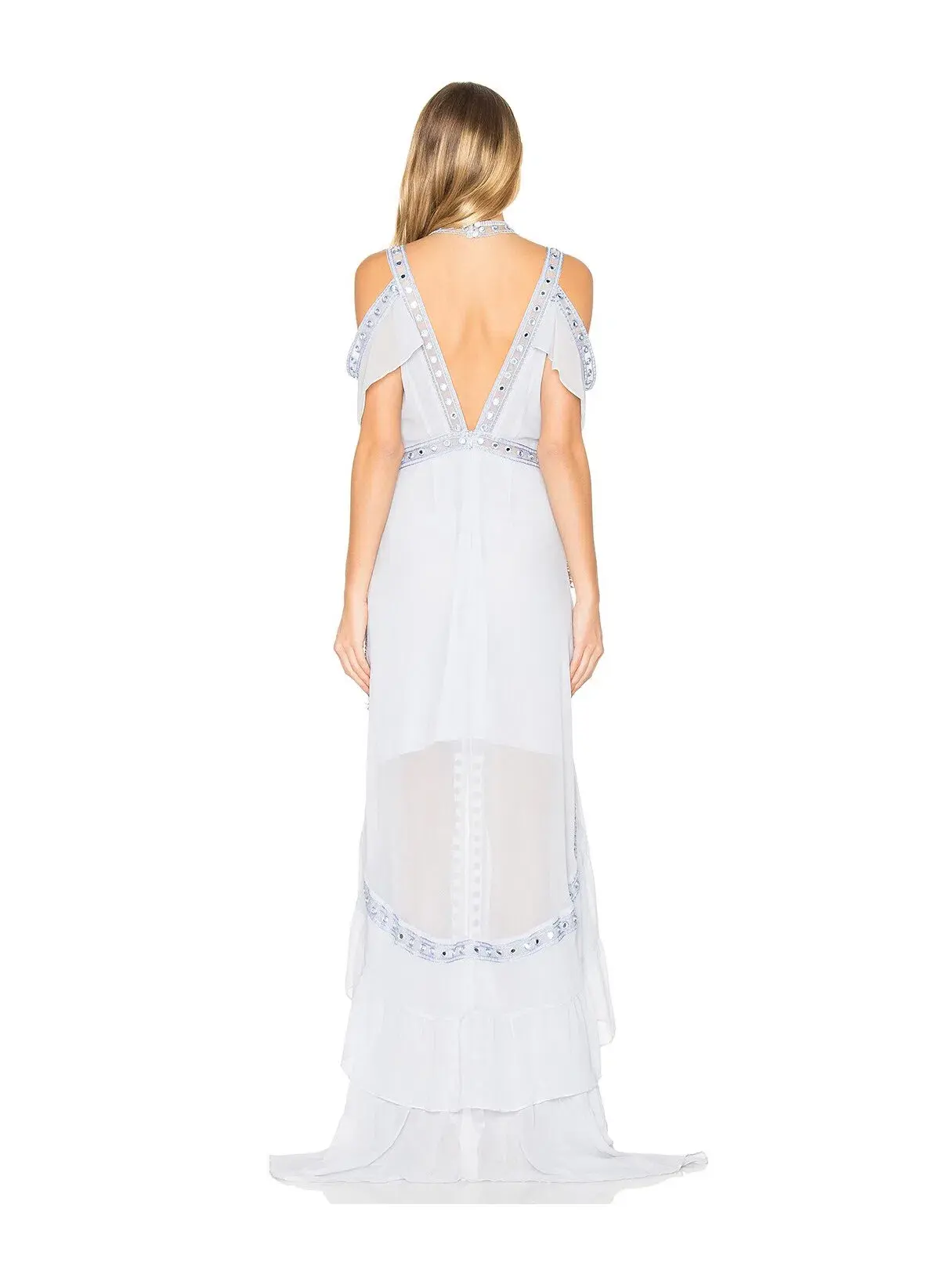 Thurley Atlantis Rises Dress Blue Size 6 - Image 3