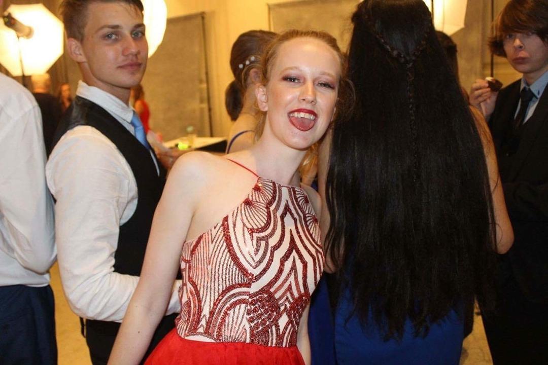 Red Bariano Dress for rent on The Volte - main image