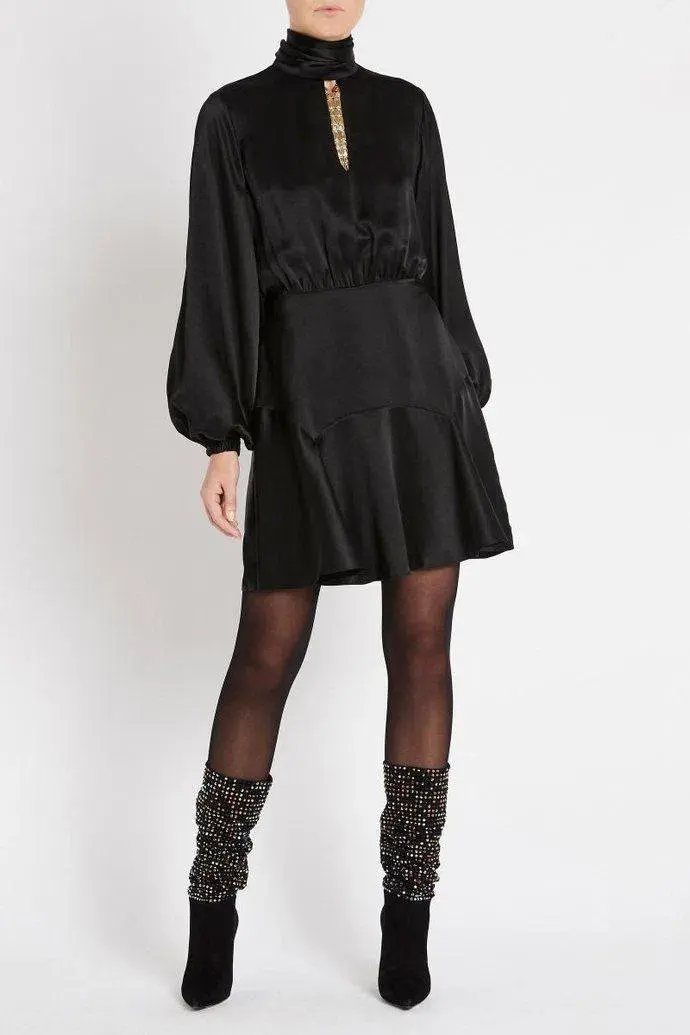 Sass and Bide Eternal Sunshine Mini Dress Black Size 4 - Image 4