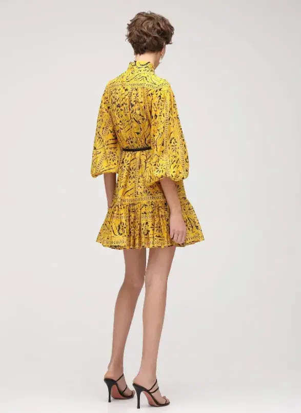 Zimmermann lulu drop waist dress  for rent on The Volte - main image