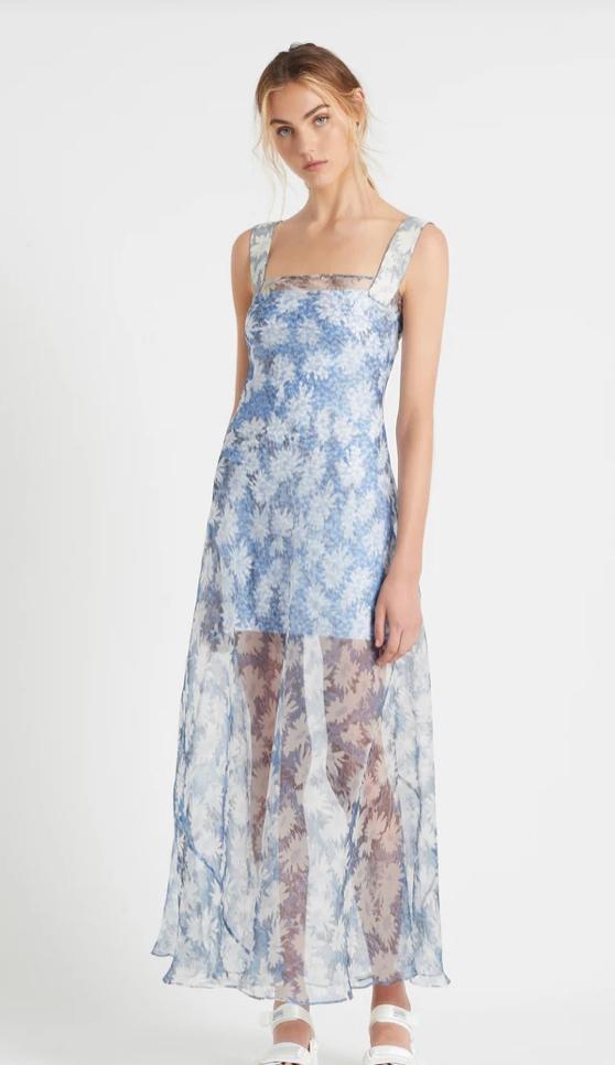 Sir The Label Anais Maxi Dress Blue Size 0 / AU 6 - Image 1