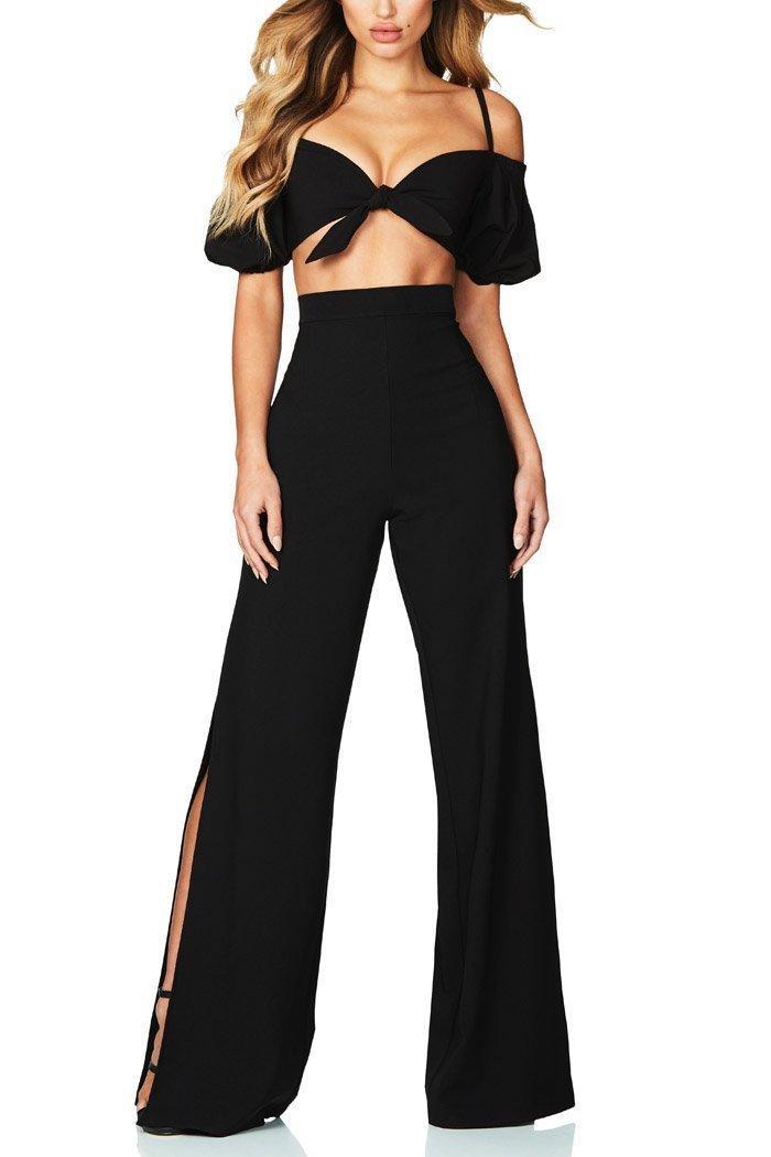 Nookie Belle Crop and Pants Size 8 - Image 3