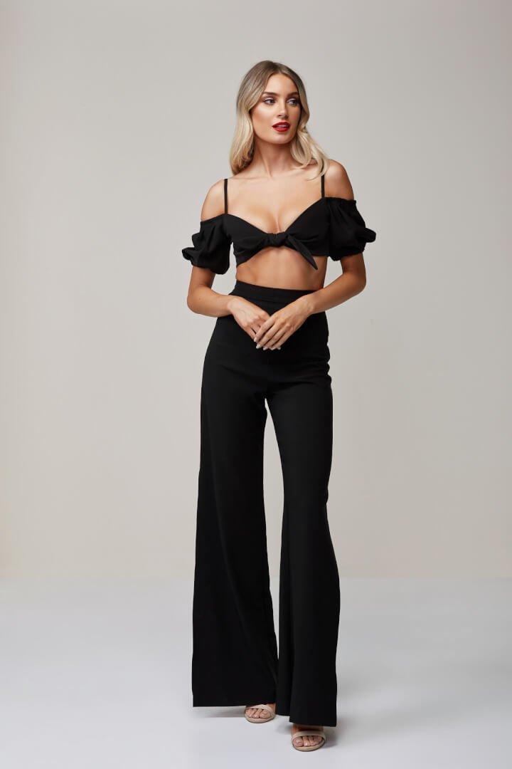 Nookie Belle Crop and Pants Size 8 - Image 1
