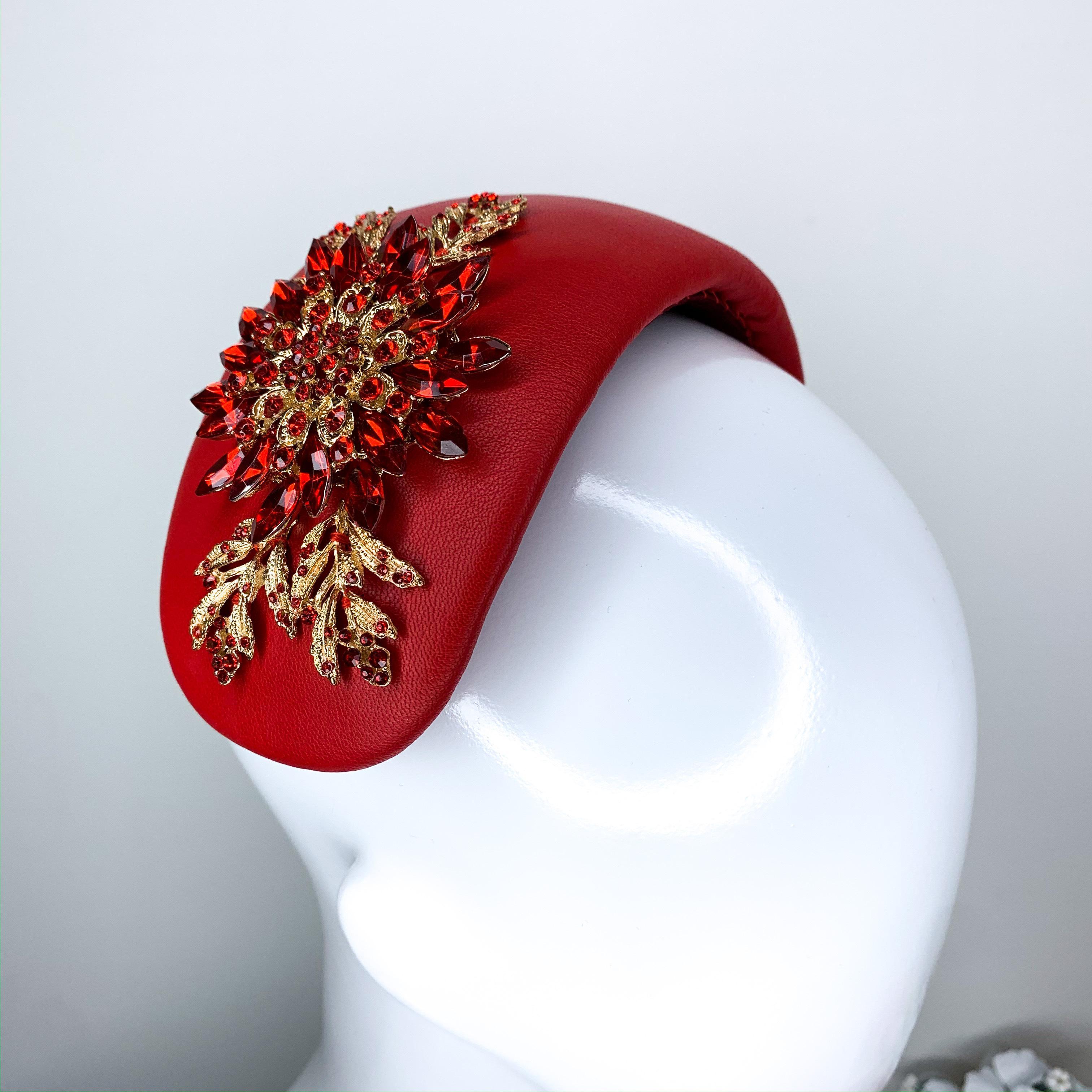 Halo & Rose Duchess bandeau headband red  - Image 6