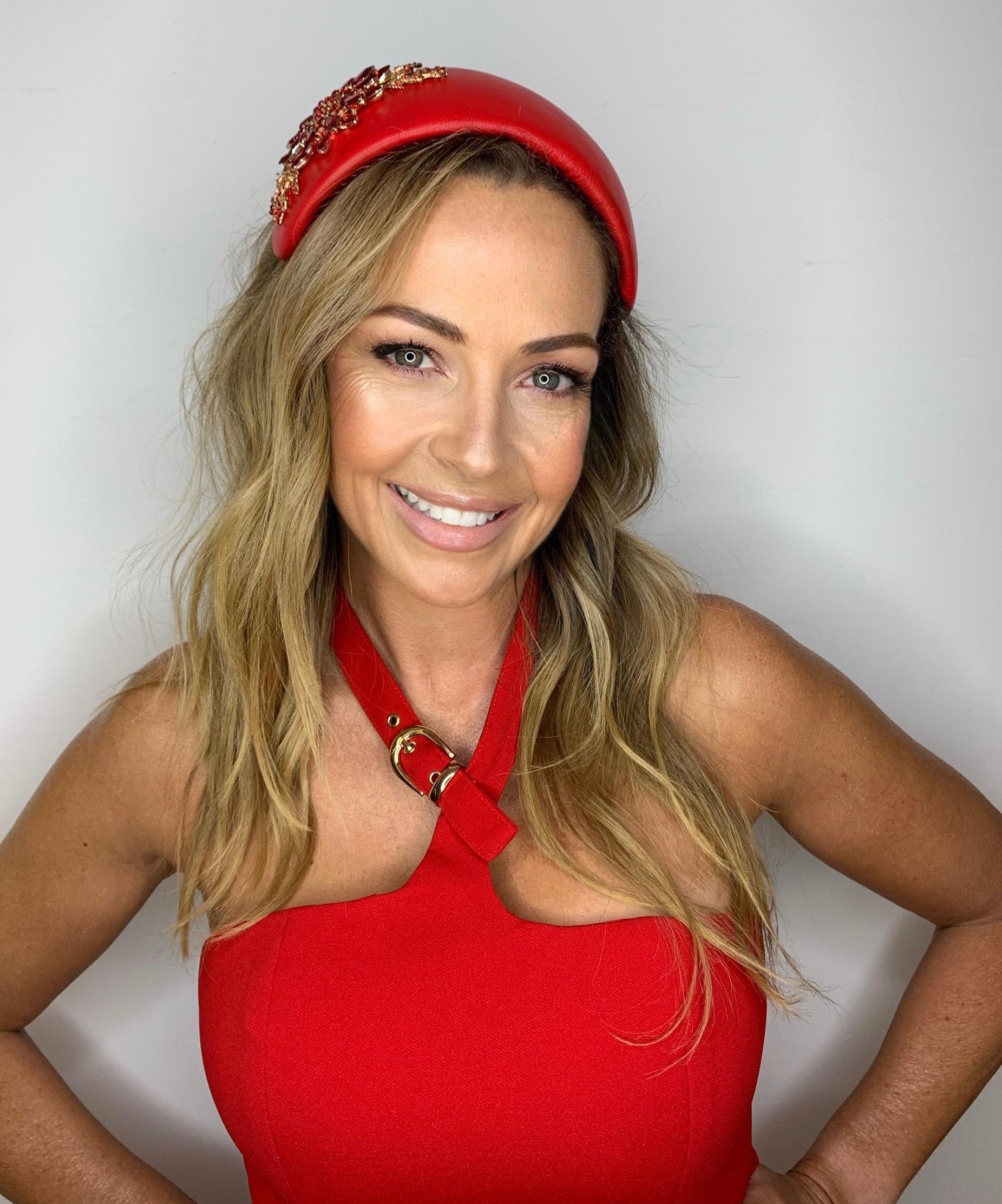 Halo & Rose Duchess bandeau headband red  - Image 5
