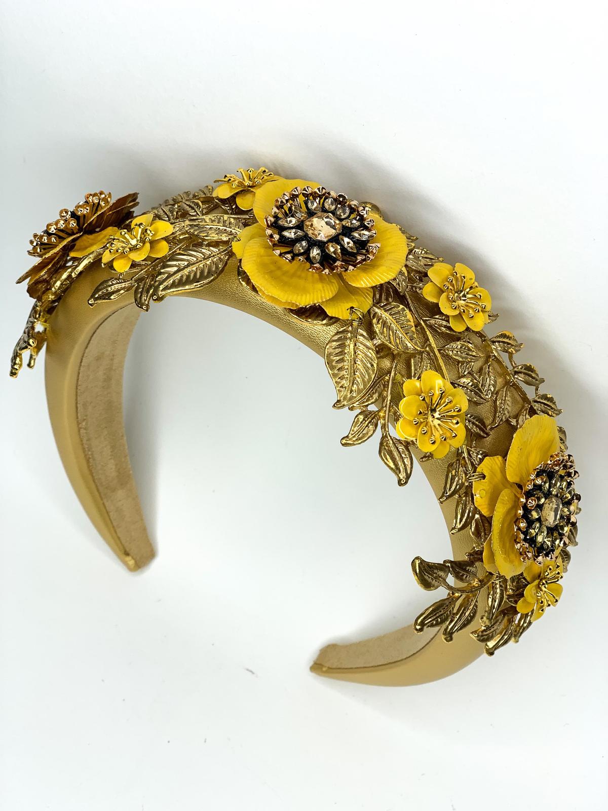 Halo & Rose Impromptu Princess headband yellow - Image 6
