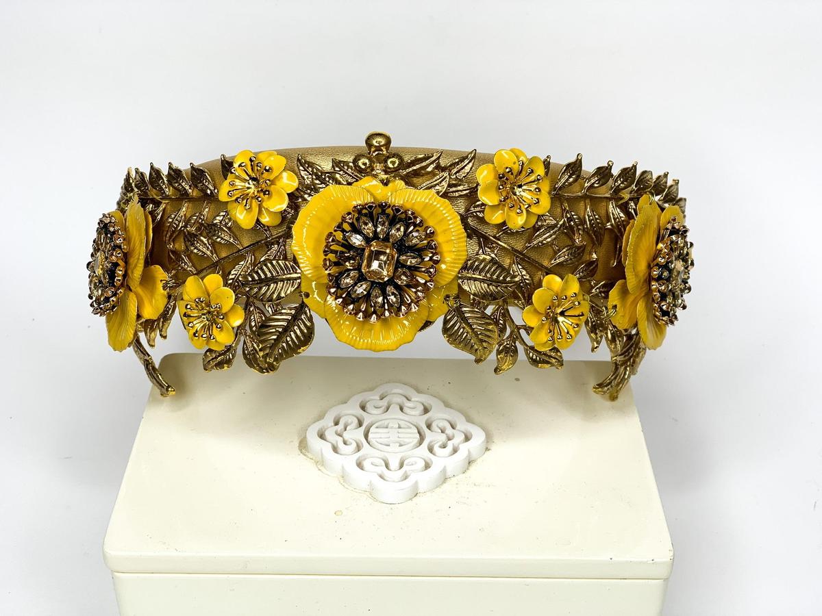 Halo & Rose Impromptu Princess headband yellow - Image 3
