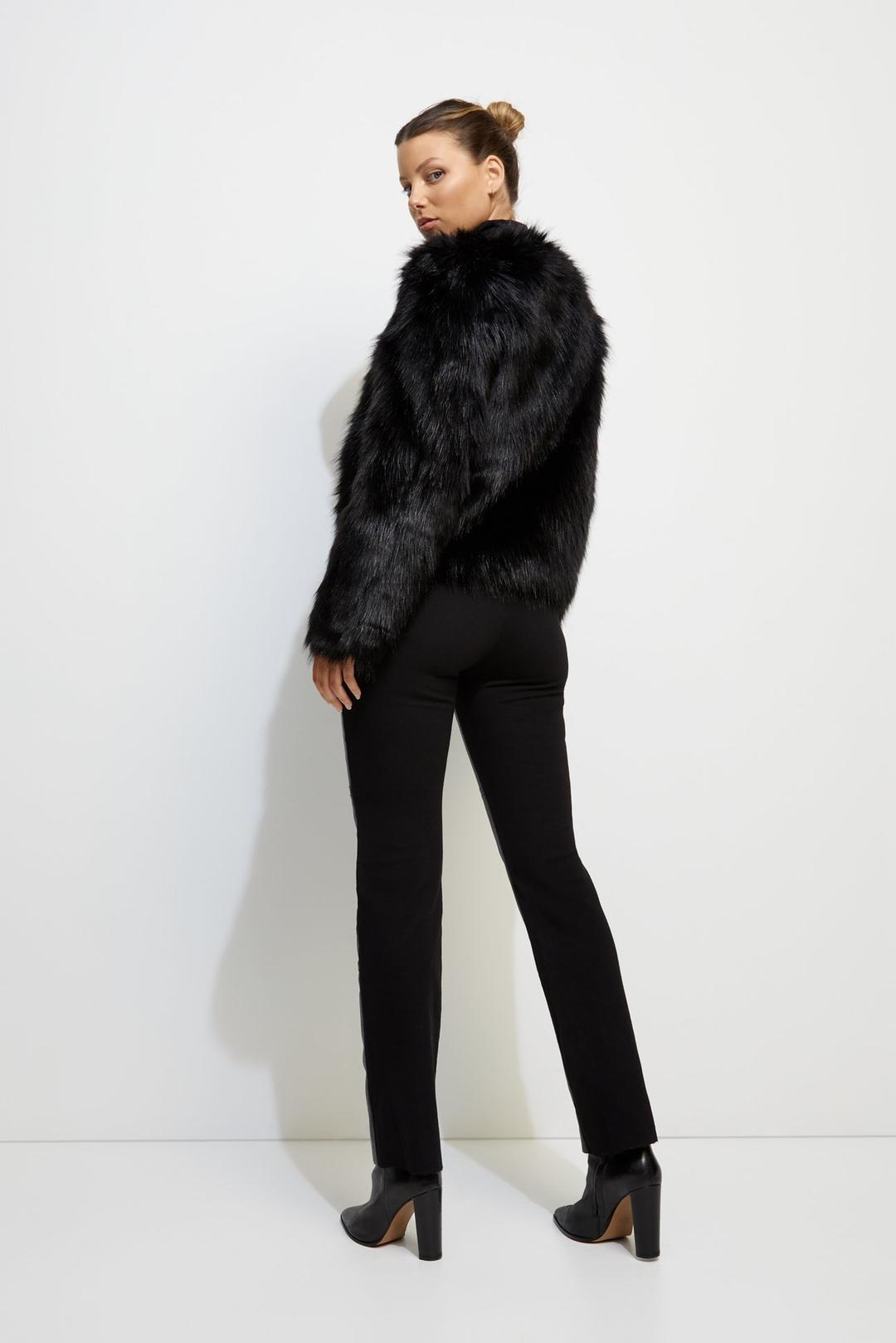 Unreal Fur Unreal Dream Jacket Black Size 10 for rent on The Volte - main image
