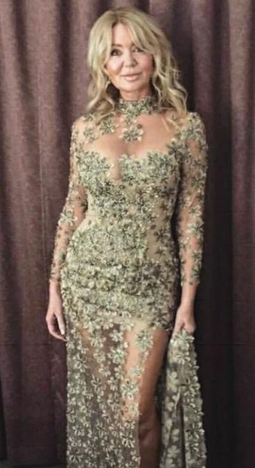 Judy Copley Couture Anushka Gown Size 8 - Image 2