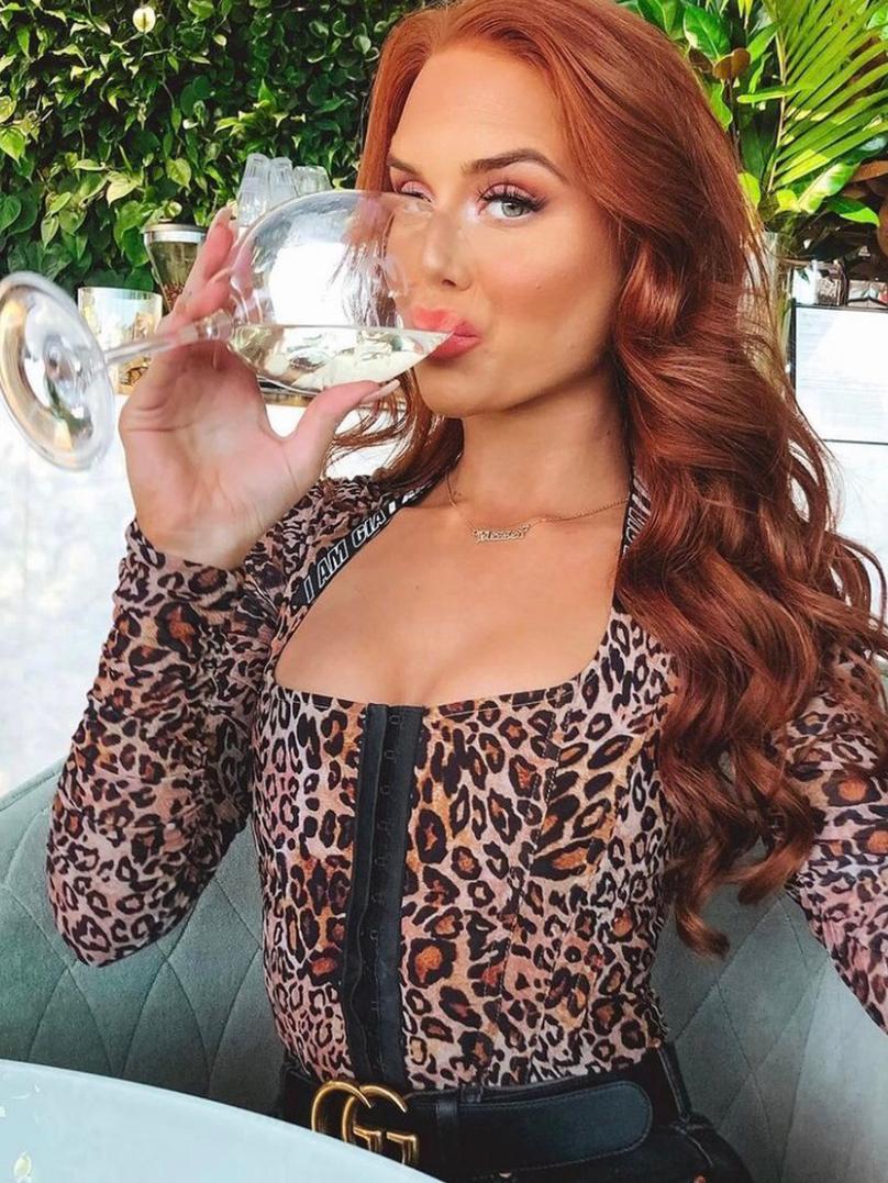 I Am Gia Chelsea Corset Top Print Size 8 for rent on The Volte - main image