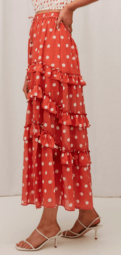 Steele Poppy Skirt & Matching Frenchi Top Set Size 10 - Image 3