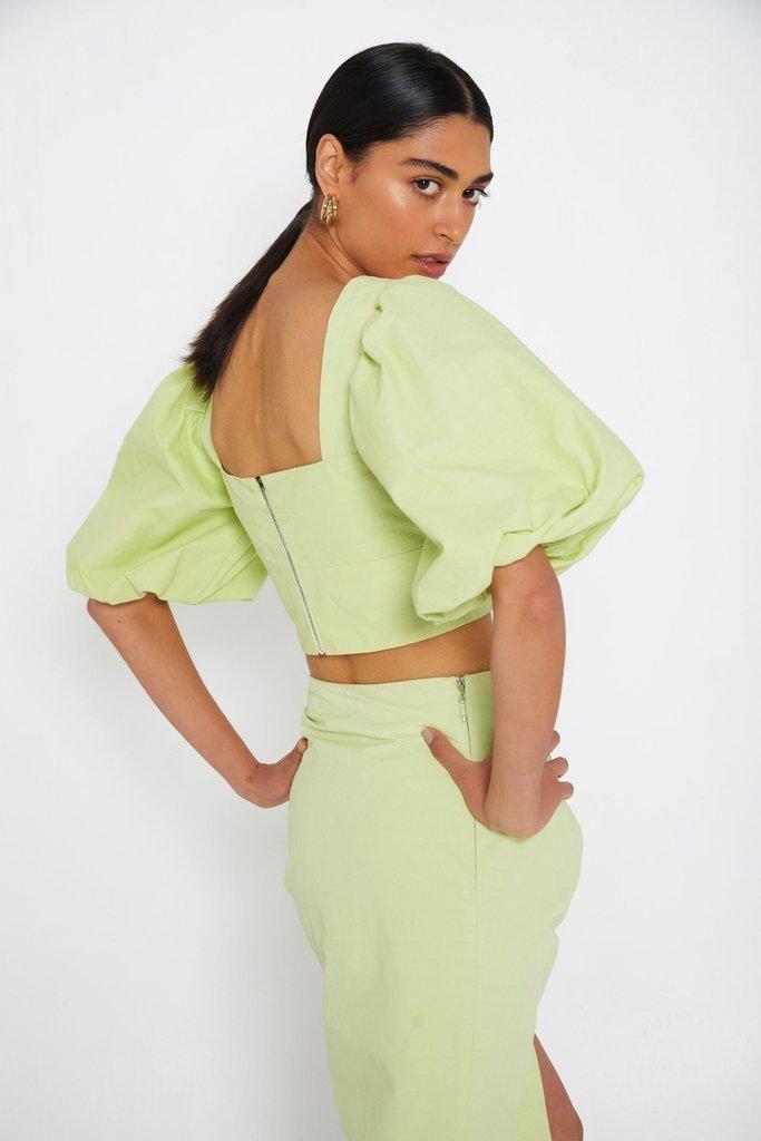 Mossman Seahaze Top Green Size 10 - Image 3