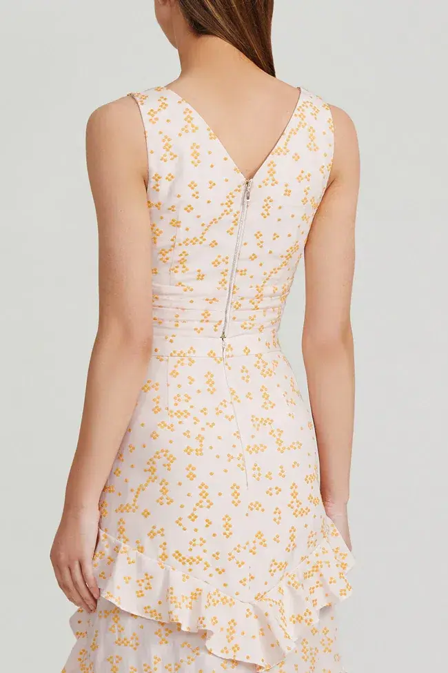 Acler Clairmont Top and Skirt Set Print Size 8 for rent on The Volte - main image