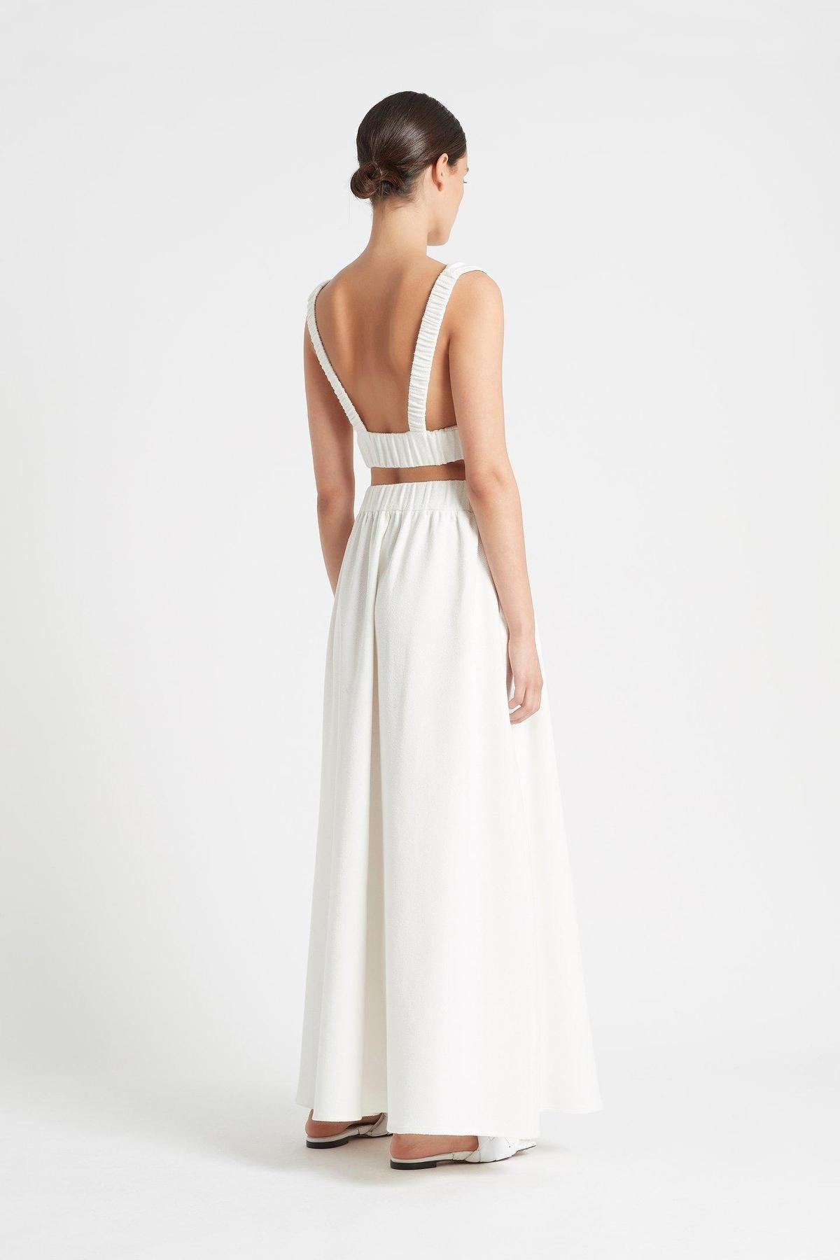 Sir The Label Yves Maxi Skirt in Ivory Size 1 / AU 8 - Image 2