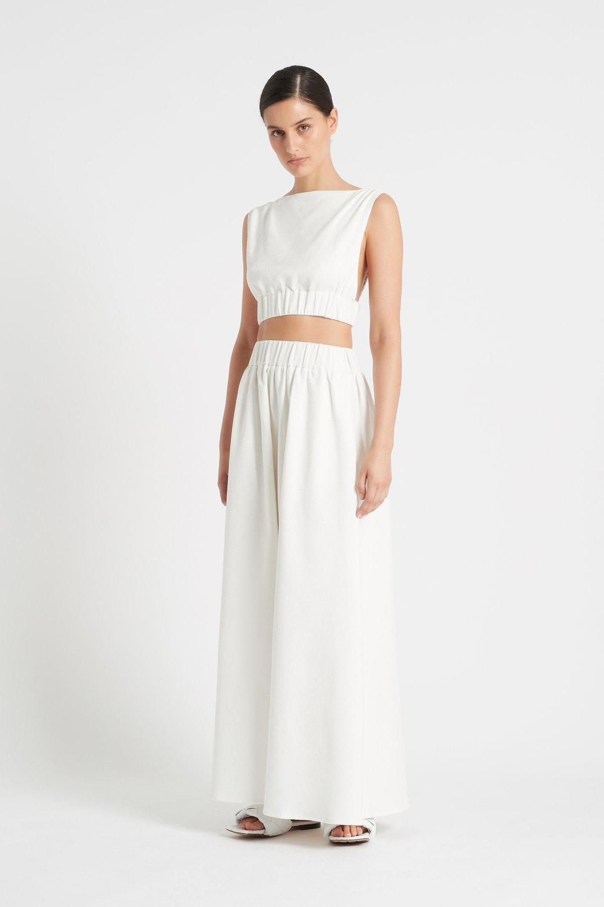 Sir The Label Yves Maxi Skirt in Ivory Size 1 / AU 8 - Image 1