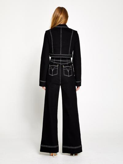 Alice McCall Rock With You Jacket Black Size 8 for rent on The Volte - main image