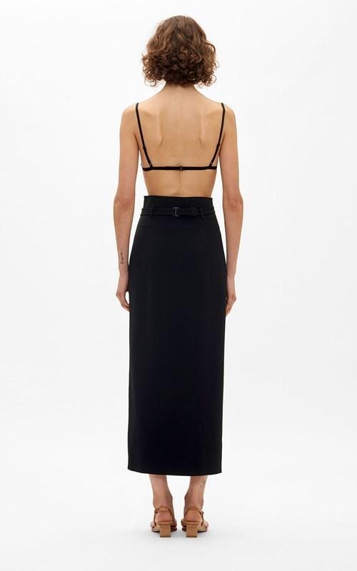 Dion Lee Marrow Lace Bandeau Top Black Size 8 for rent on The Volte - main image