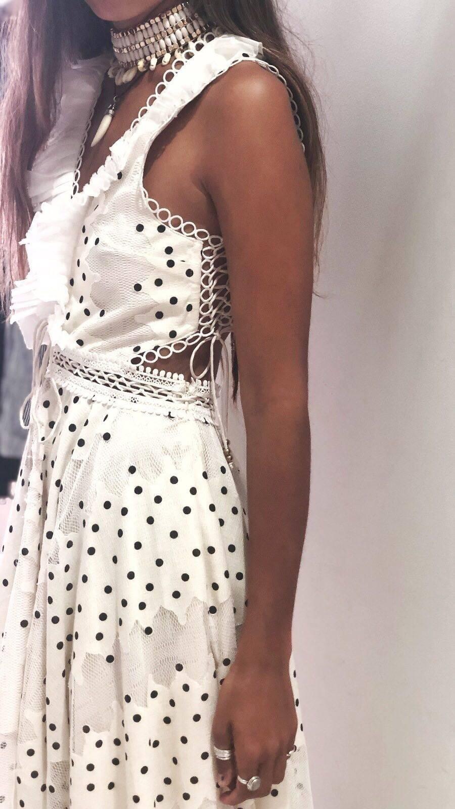 Ixiah the Label Wiseman Dress Print Size 10 - Image 2