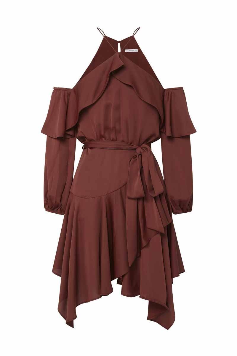 Sheike Diva Dress Brown Size 8  - Image 2