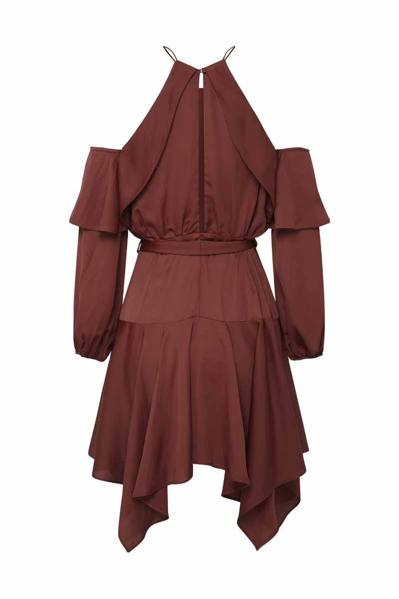 Sheike Diva Dress Brown Size 8  - Image 3