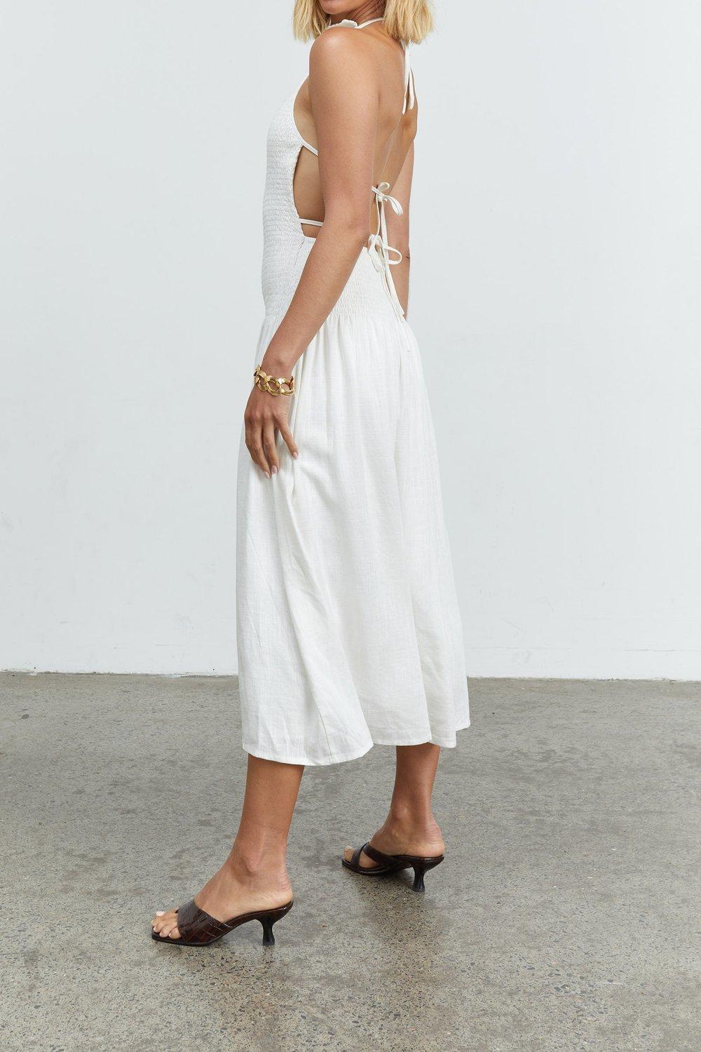 Sovere Studio Myth Tie Back Midi Dress 8 - Image 4