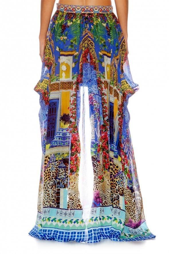 Camilla Bohemian Bounty Short Skirt Print Size 12 - Image 3