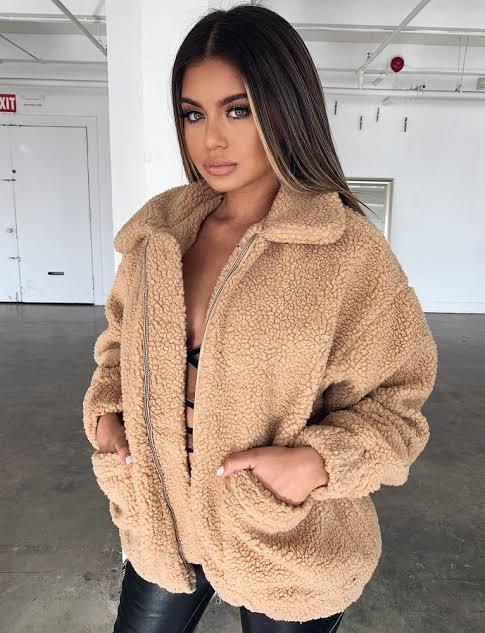 I AM GIA Teddy Jacket - Image 1