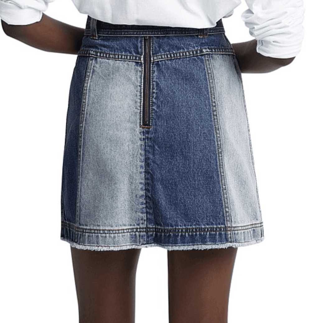 Aje Freecycle Denim Skirt  - Image 2