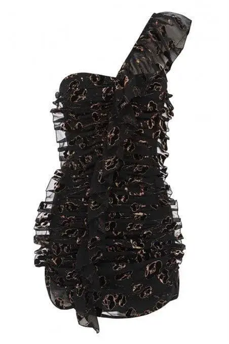 Alice McCall Hometown Girl Mini Dress Black/Floral Size 6 - Image 6