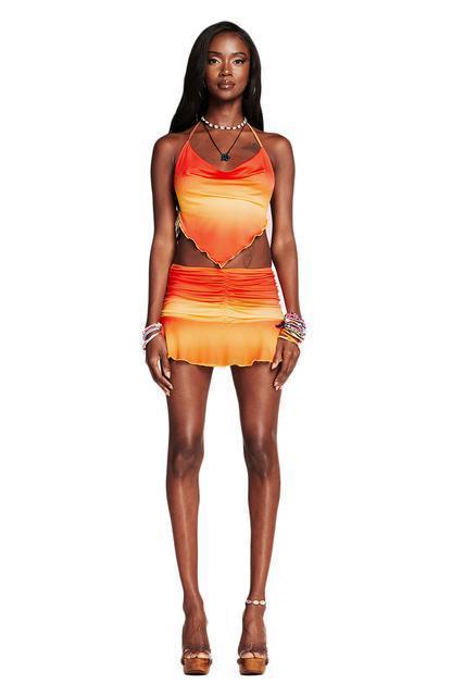 I. AM. GIA Circe Crop Top & Skirt Set Print Size S - Image 1
