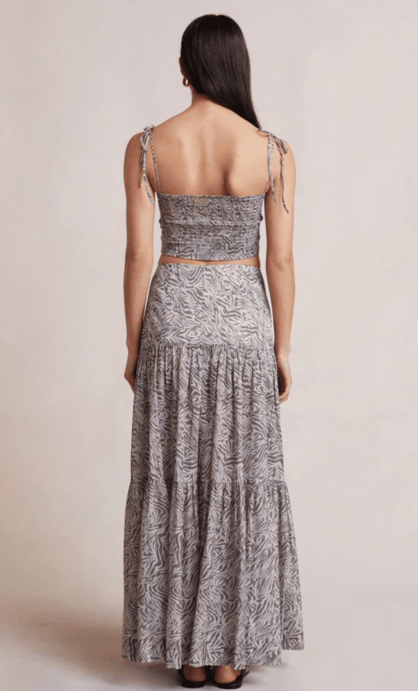 Bec & Bridge Sahara Crop Top and Maxi Skirt Print Size 8 - Image 4