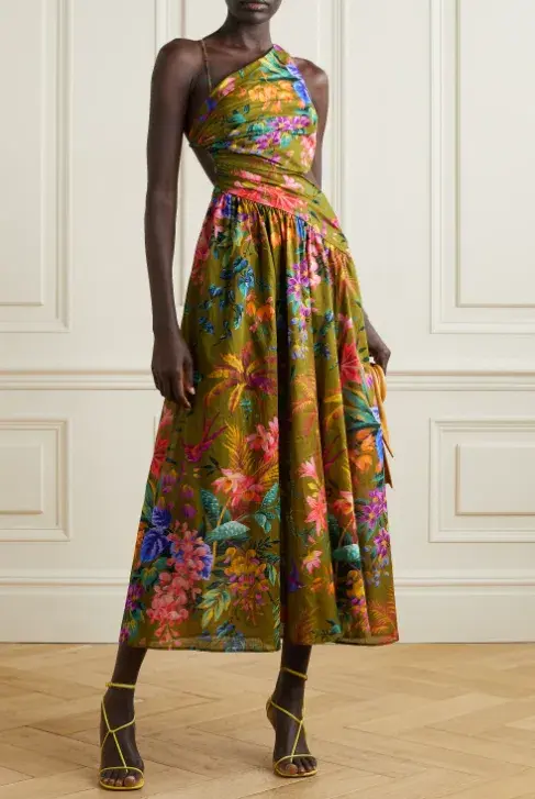 Tropicana Asymmetric Dress  - Image 1
