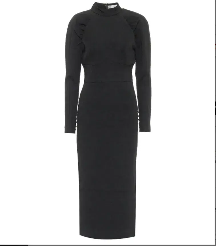 Rebecca Vallance black dress - Image 3