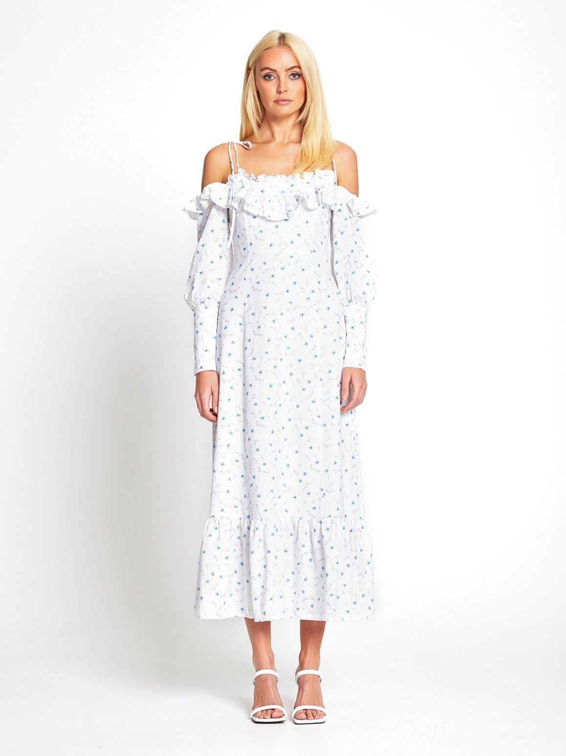 ALICE MCCALL PORCELAIN LIMONATA MIDI DRESS - SIZE 10 AU/6 US (RRP $395) - Image 2