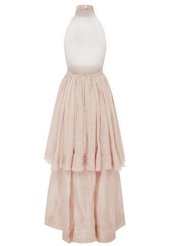 AJE Sienna Dress - Size 6 (Blush) - Image 2