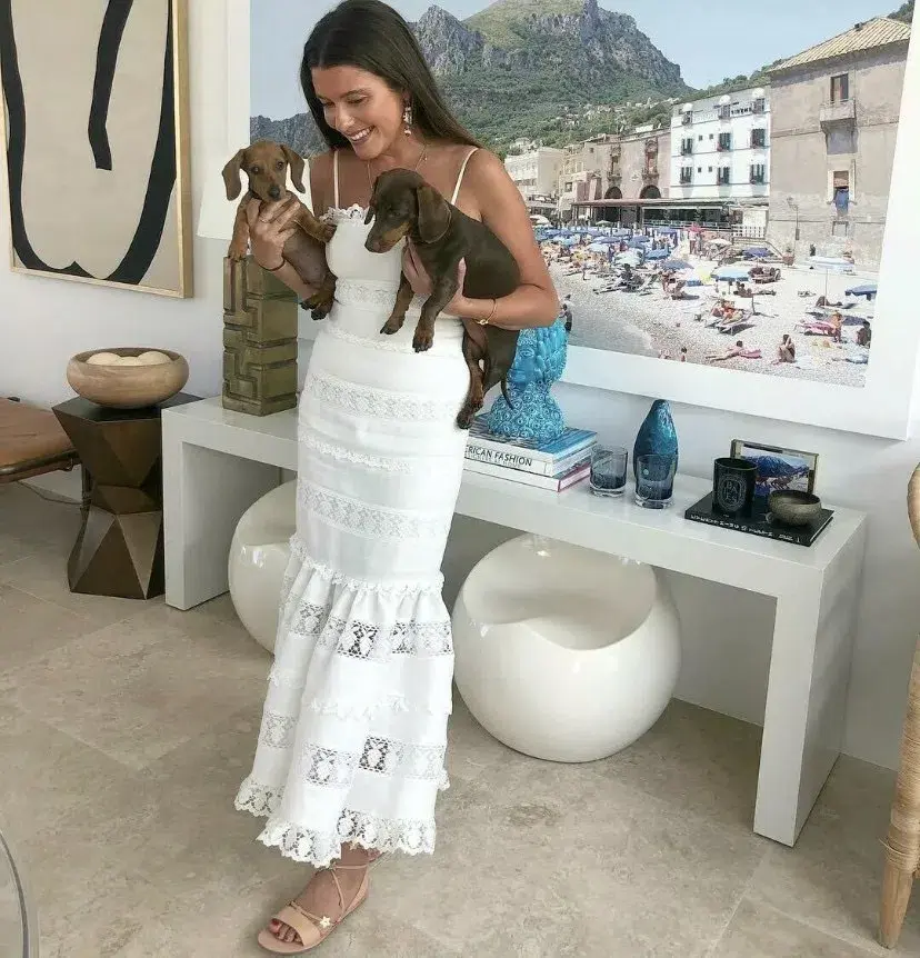 Zimmermann Wayfarer Strapless Midi Dress Ivory Size 0 / AU 8 - Image 5