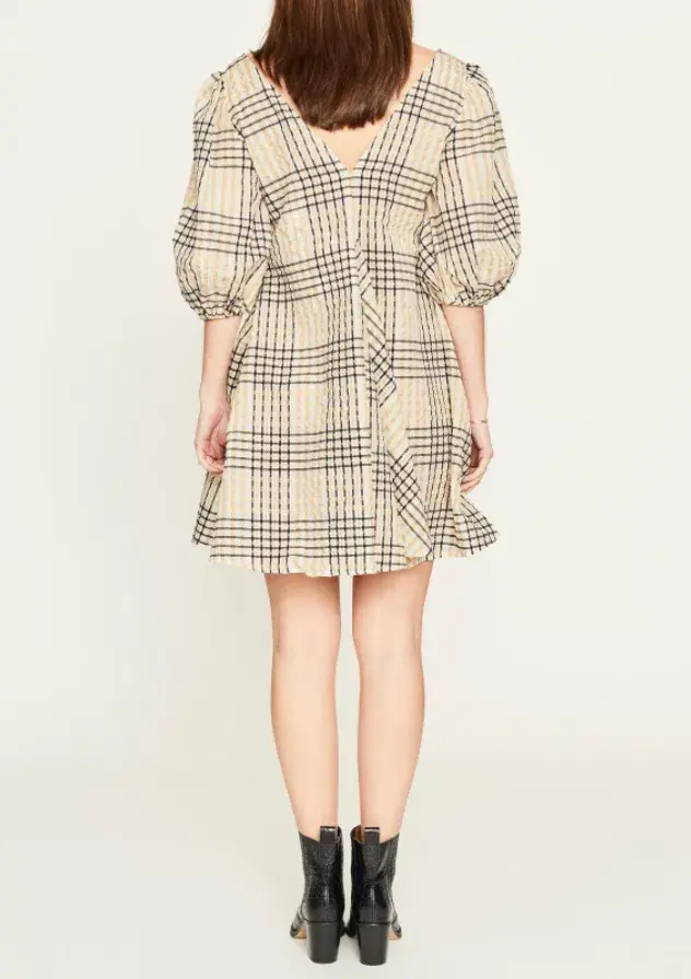 Ganni sun seaker dress  for rent on The Volte - main image