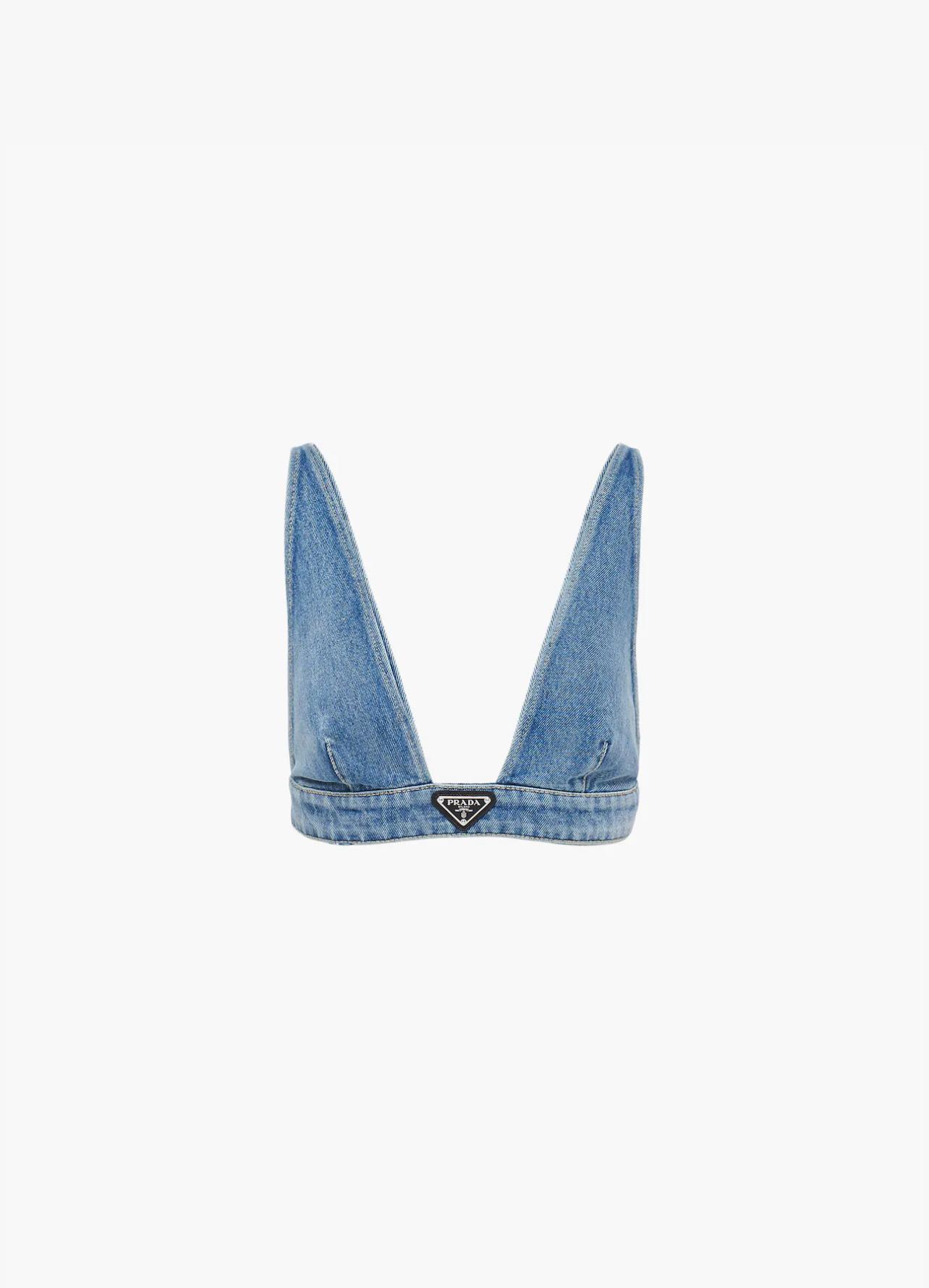 PRADA DENIM BRA - Image 1