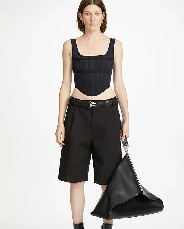Dion Lee Corset Navy size 8 for rent on The Volte - main image