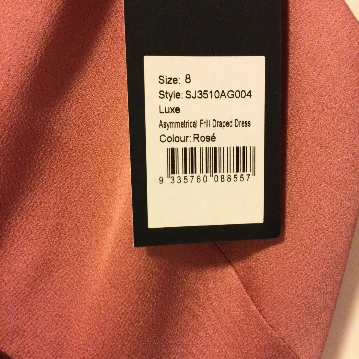 Shona Joy Asymmetrical frill dress - Image 4