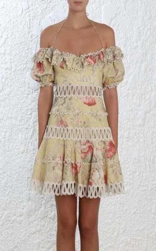 Zimmermann Melody Off the Shoulder Dress - Image 2