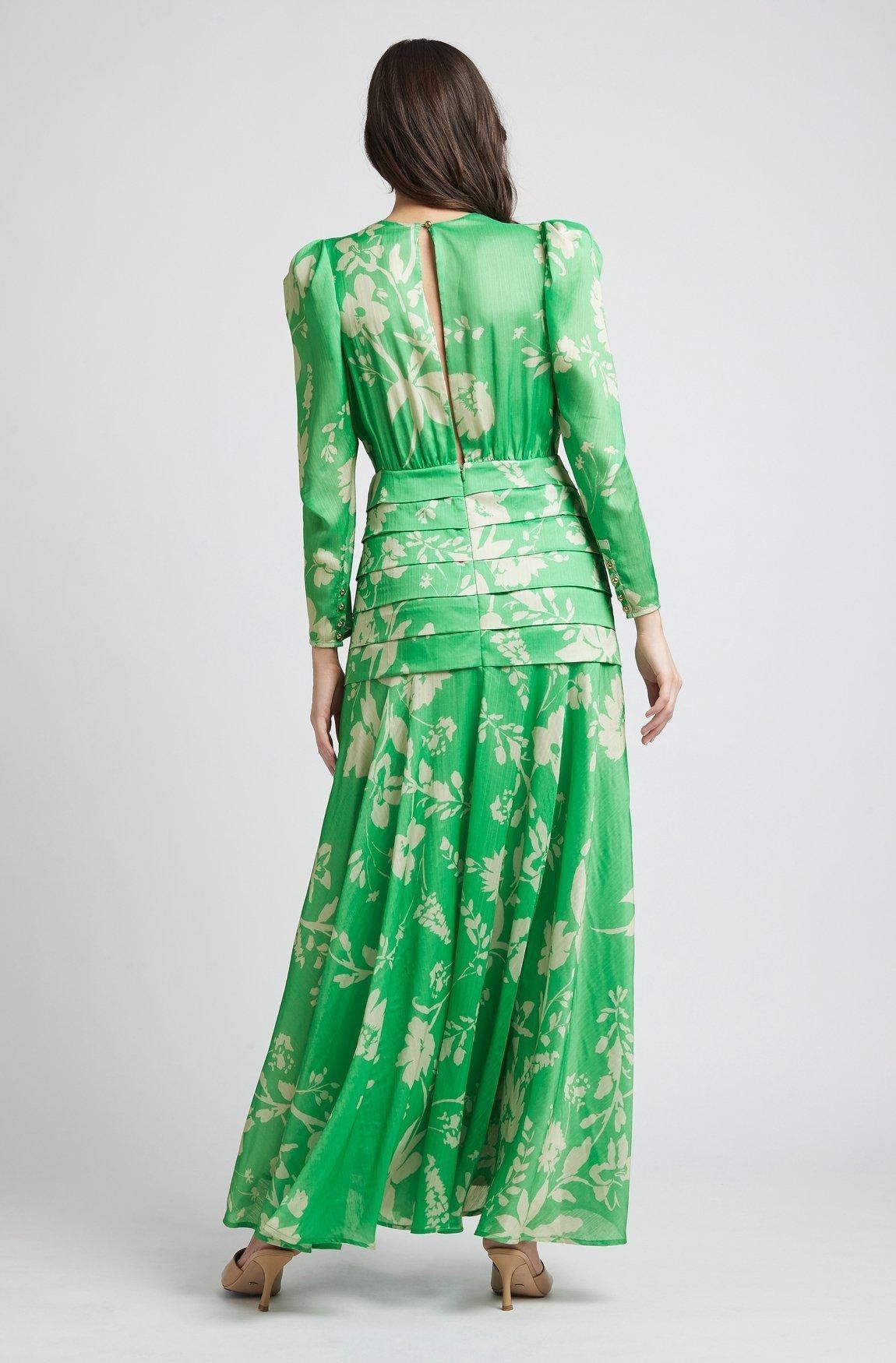 Sheike Elsie Maxi Dress Green Size 6 - Image 2