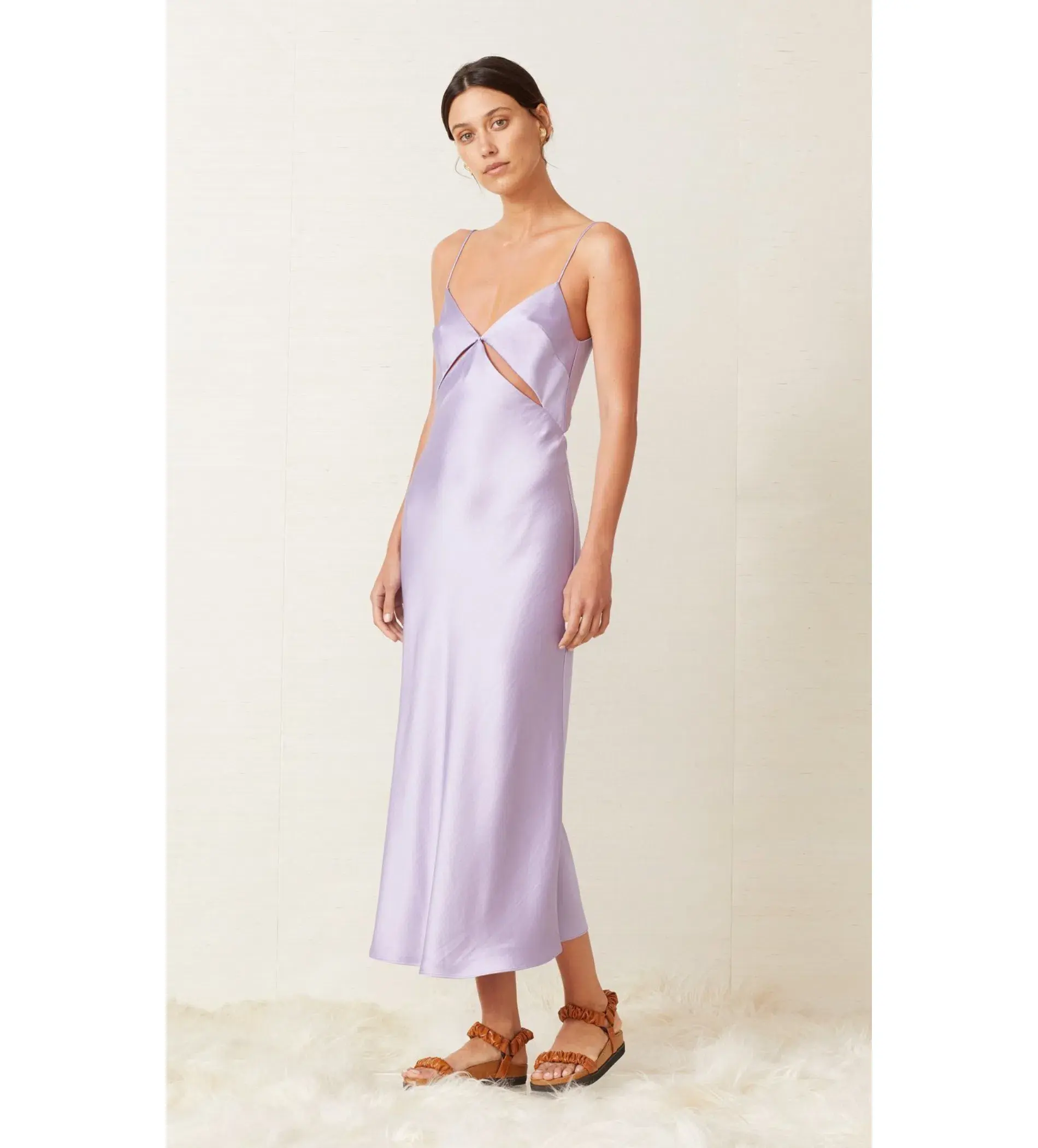 Mila Midi by Bec & Bridge in Purple Size 6 - Image 2