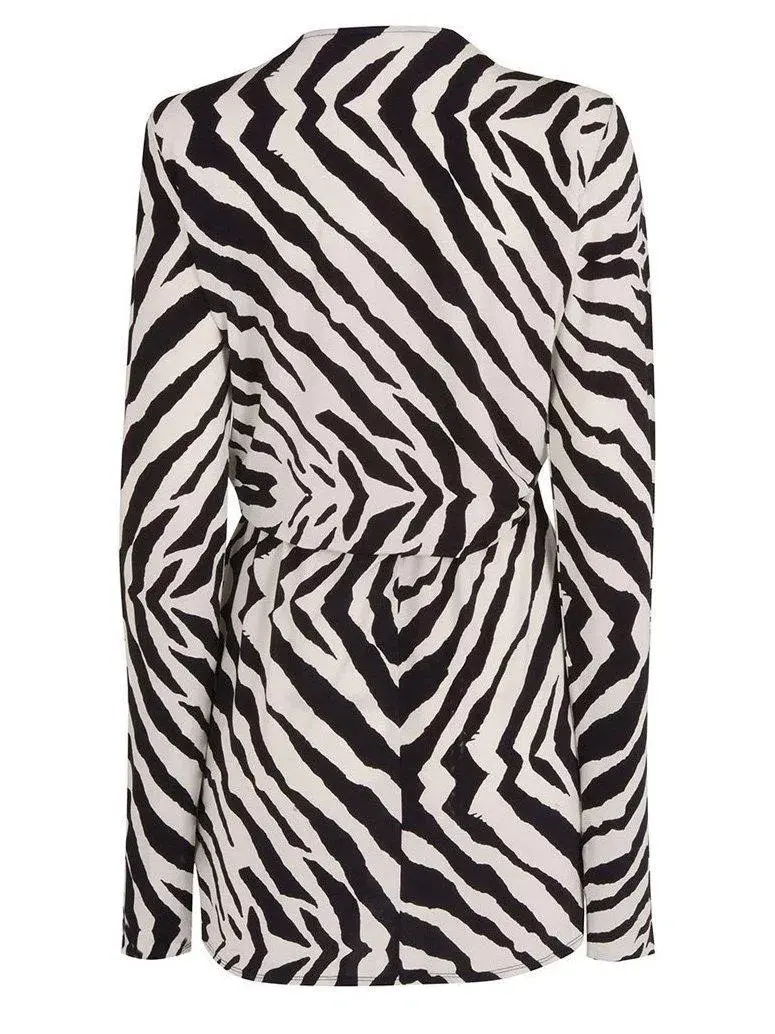 Rat and Boa Allegra Dress Print Size 6 - Image 4