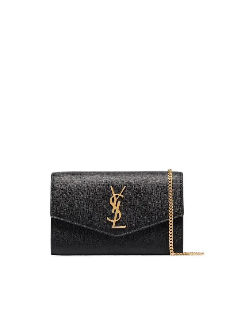 Saint Laurent Uptown Envelope Handbag Black  - Image 3