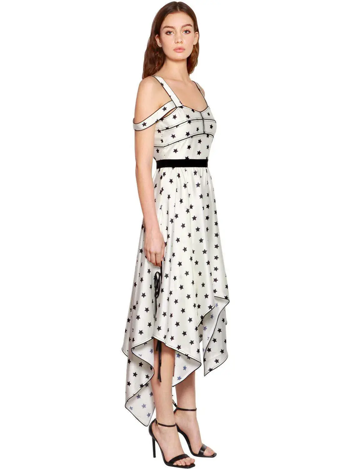 Self portrait star dress l size 10 - Image 1